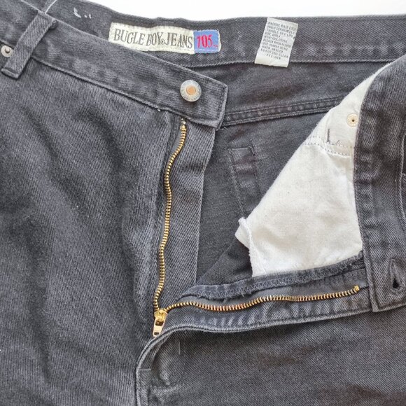 Bugle Boys Jeans 705 vintage classic jeans black men's size? - Picture 10 of 16